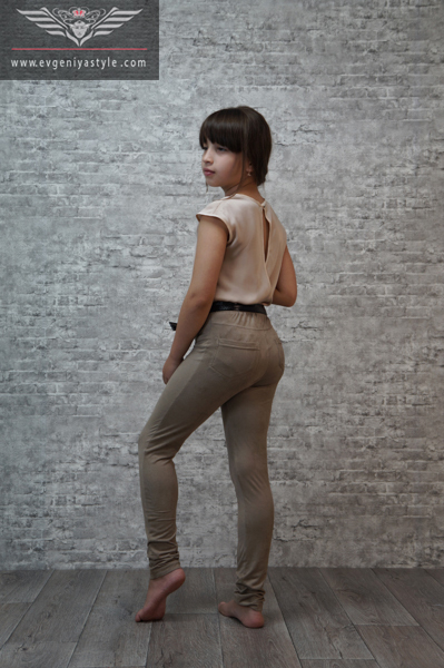 Брюки замшевые – «Gloria»